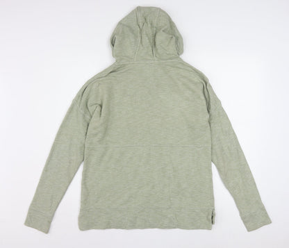Carhartt Women Sage Green Pullover Hoodie Size S Relaxed Fit Cotton Blend