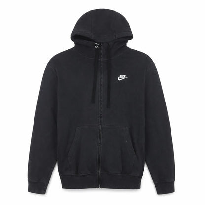 Nike Mens Black Full Zip Hoodie Size S Fleece Sportswear