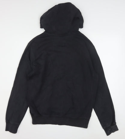 Nike Mens Black Full Zip Hoodie Size S Fleece Sportswear