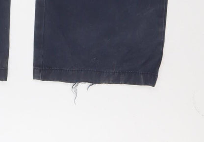 Tommy Hilfiger Men's Blue Chino Trousers Size 38/34 Straight Fit
