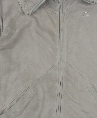 Ellesse Men's Grey Track Jacket L Regular Fit Full Zip Sportswear
