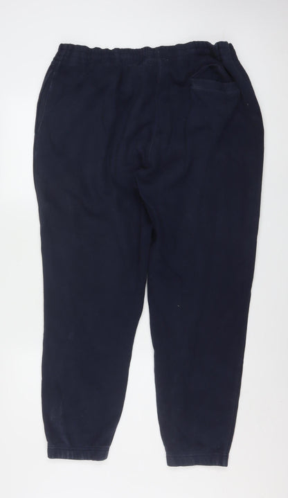 FILA Men's Black XL Fleece Jogger Sweatpants Activewear Trousers