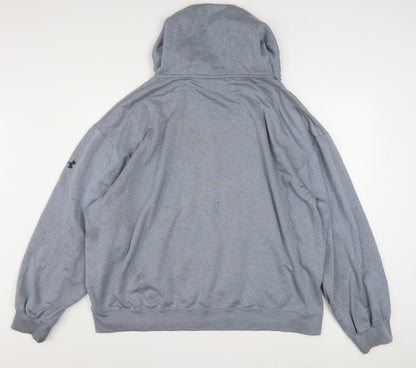 Under Armour Mens Grey Pullover Hoodie XXL Florida International University