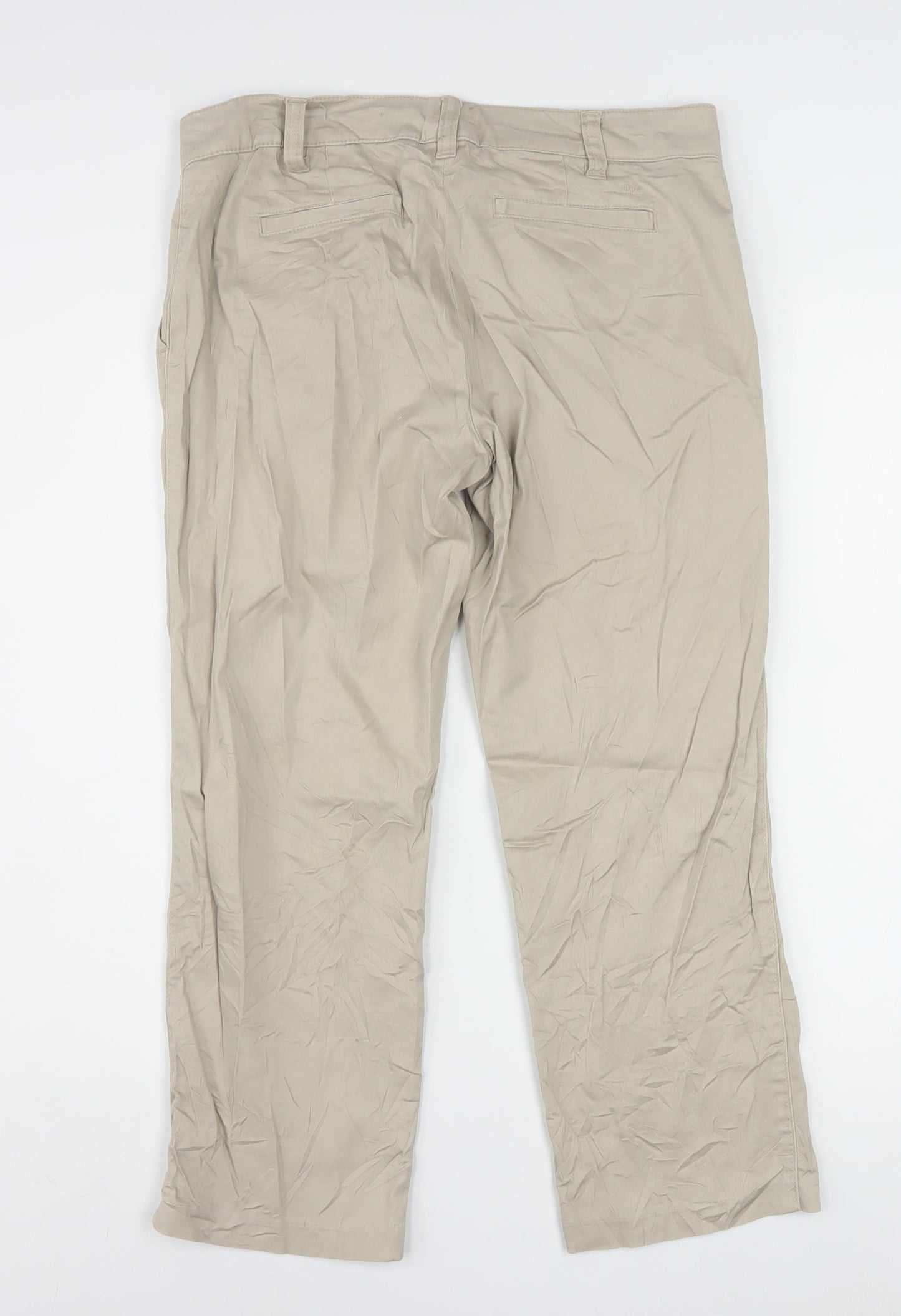 Tommy Hilfiger Women’s Beige Chino Stretch Trousers Size 6
