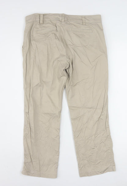 Tommy Hilfiger Women’s Beige Chino Stretch Trousers Size 6