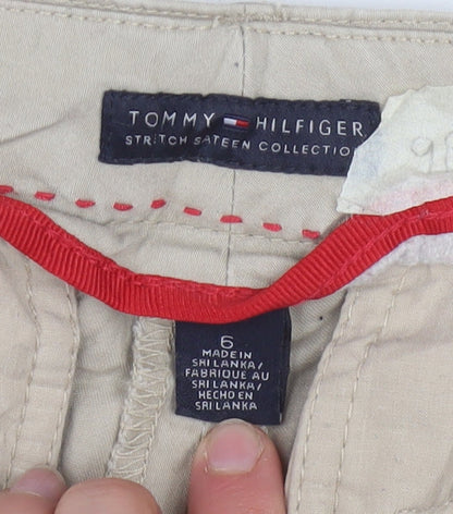 Tommy Hilfiger Women’s Beige Chino Stretch Trousers Size 6