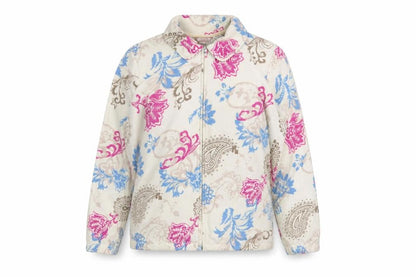 White Stag Womens Multicoloured Paisley Fleece Jacket XL