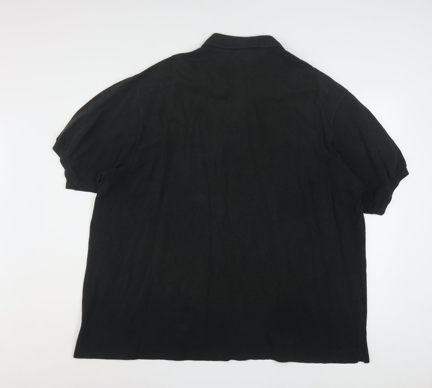 Lacoste Men’s Black Classic Fit Short Sleeve Polo Shirt Size 4XL