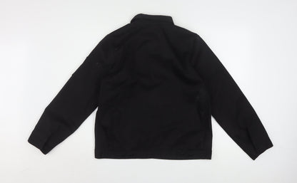 Dickies Women's Black L Basic Workwear Cotton Blend Jacket