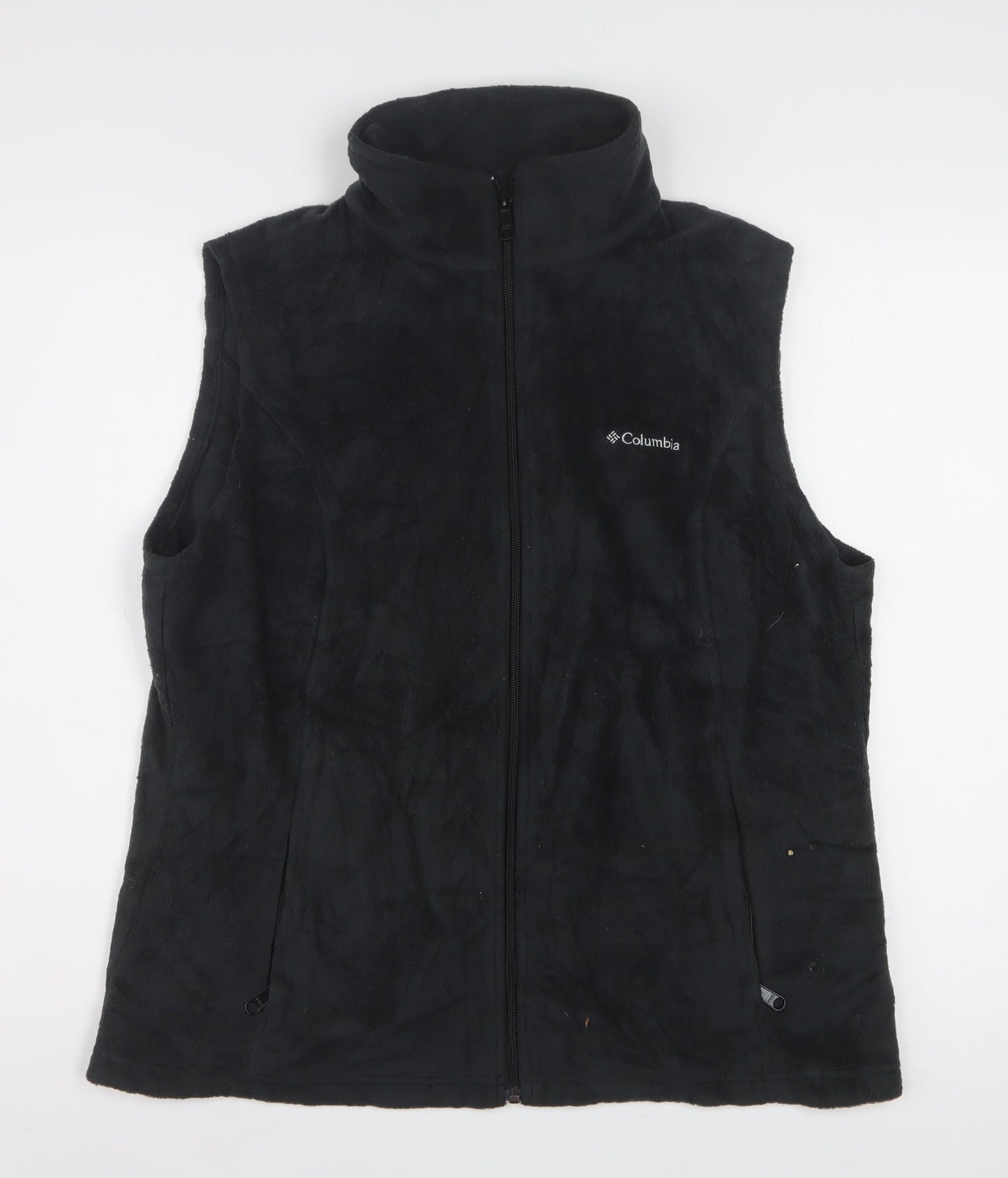 Columbia Men's Black Fleece XL Bodywarmer Waistcoat