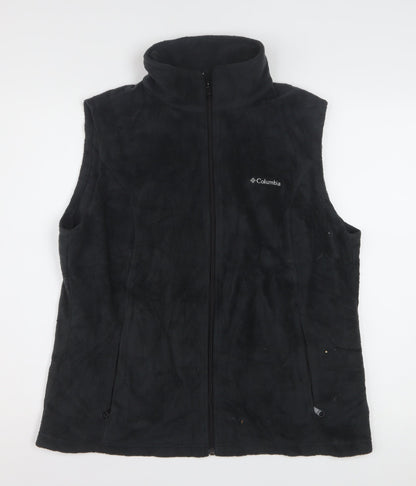Columbia Men's Black Fleece XL Bodywarmer Waistcoat
