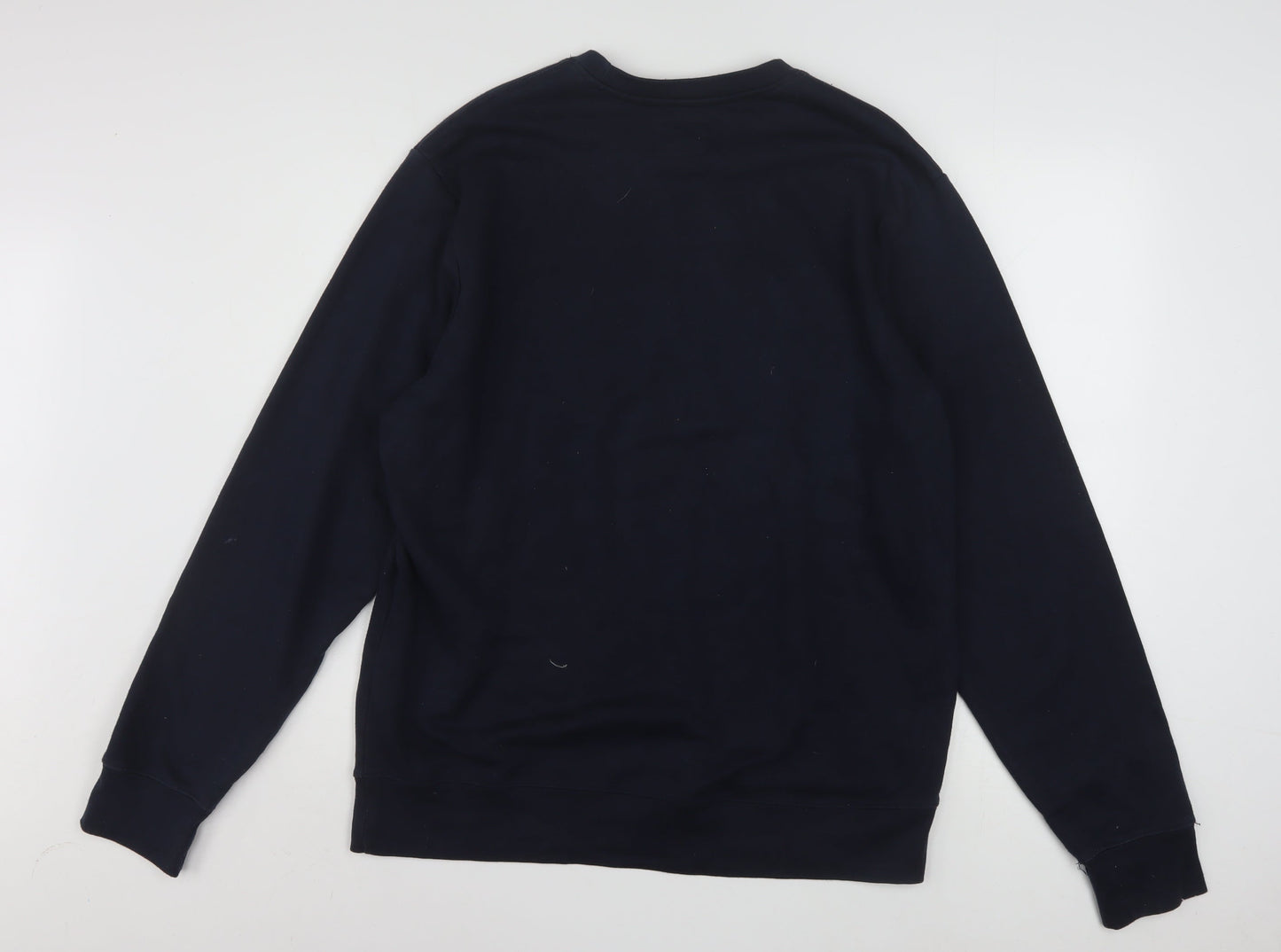 Champion Men's Black L Crew Neck Pullover Sweatshirt