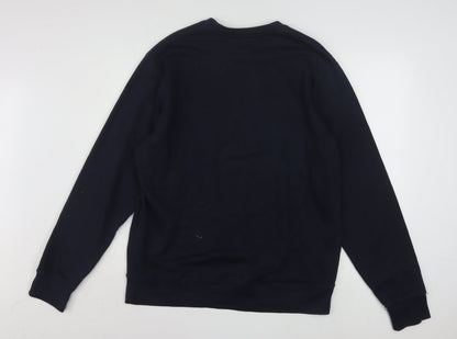 Champion Men's Black L Crew Neck Pullover Sweatshirt
