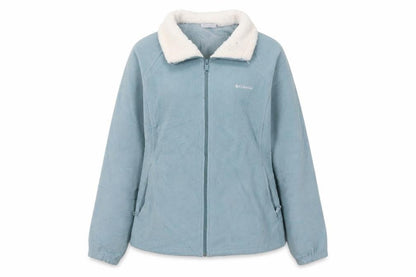 Columbia Women's Blue Fleece Lined Zip Jacket Size L