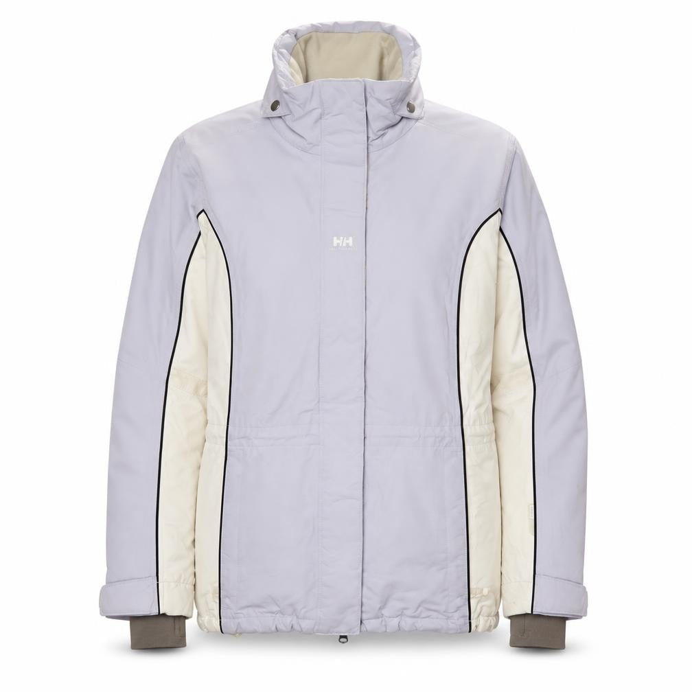 Helly Hansen Women's Grey Waterproof Ski Jacket Size S Winter Outdoor
