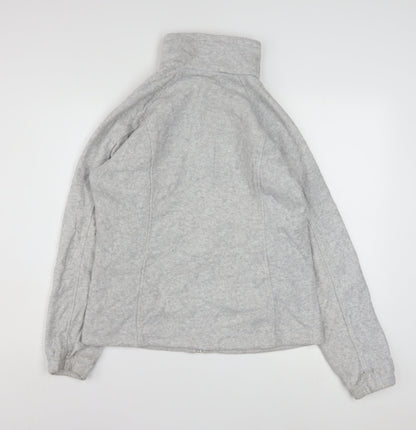 Columbia Women's Grey Fleece Full Zip Jacket Size M