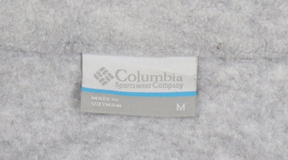 Columbia Women's Grey Fleece Full Zip Jacket Size M