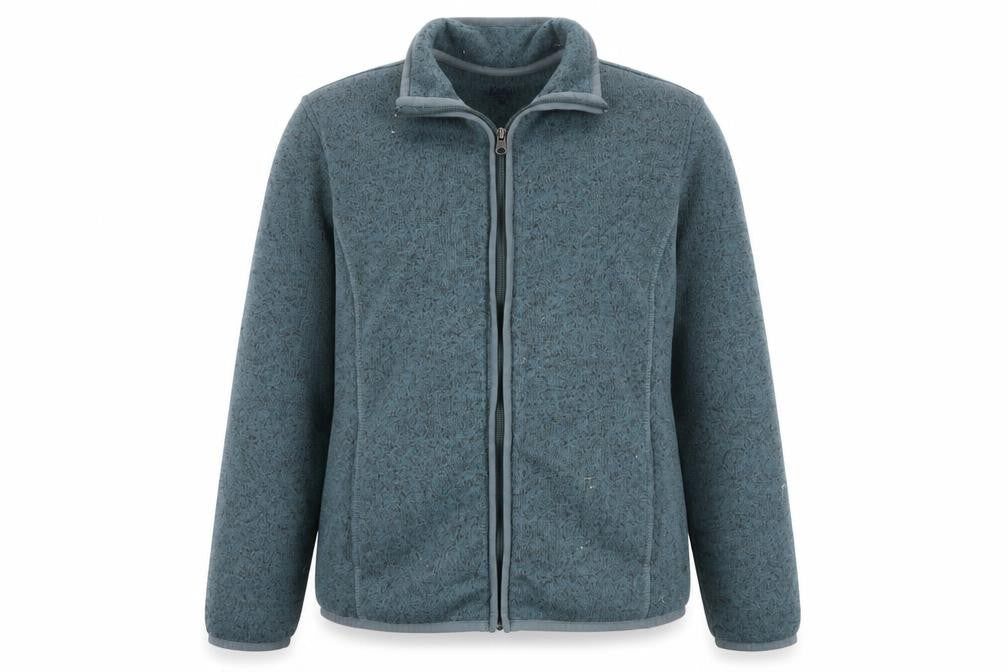 G.H. Bass & Co Women’s Blue Full Zip Fleece Jacket Size M