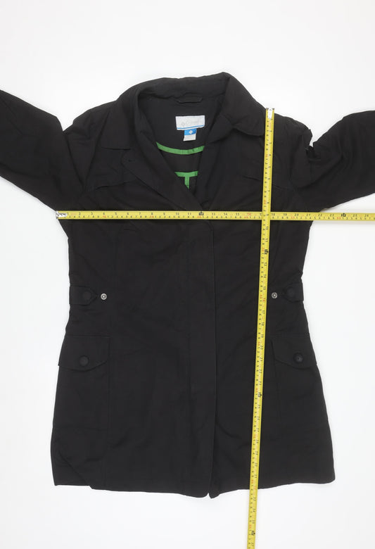 Columbia Men's Black L Water Resistant Coat Lightweight Outdoor Jacket