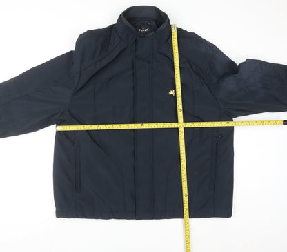 Picken Men's Blue 4XL Lined Full Zip Basic Jacket
