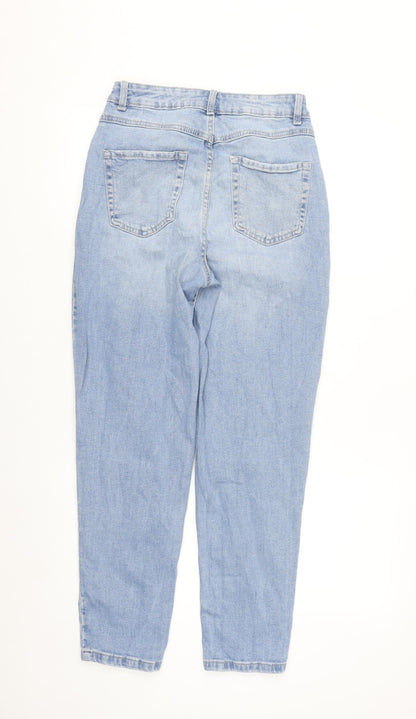 Primark Women Blue Size 6 Mom Jeans High Rise Denim