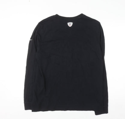 Nike Men’s Black Bengals Long Sleeve Dri-Fit Sports Tee L