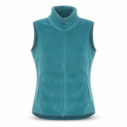 Woolworths Womens Green Fleece Waistcoat Bodywarmer M