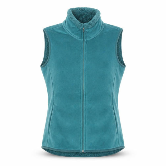 Woolworths Womens Green Fleece Waistcoat Bodywarmer M