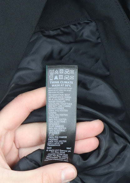 Marks and Spencer Women’s Black Waterproof Ski Jacket Size 8