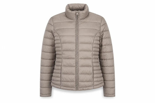 Colours Women's Beige Lightweight Packable Puffer Jacket S