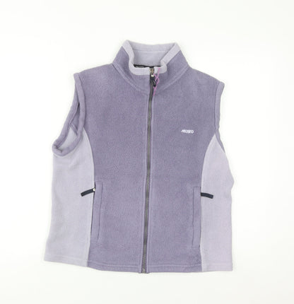Musto Women's Purple Fleece Waistcoat Size 12 Bodywarmer