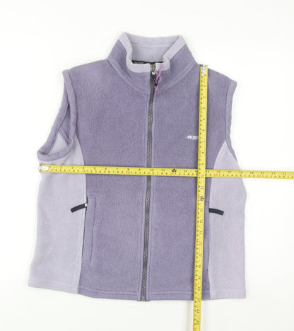 Musto Women's Purple Fleece Waistcoat Size 12 Bodywarmer