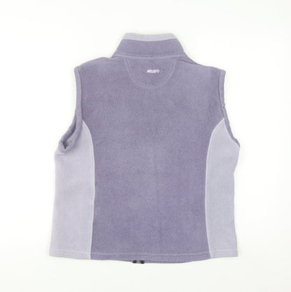 Musto Women's Purple Fleece Waistcoat Size 12 Bodywarmer