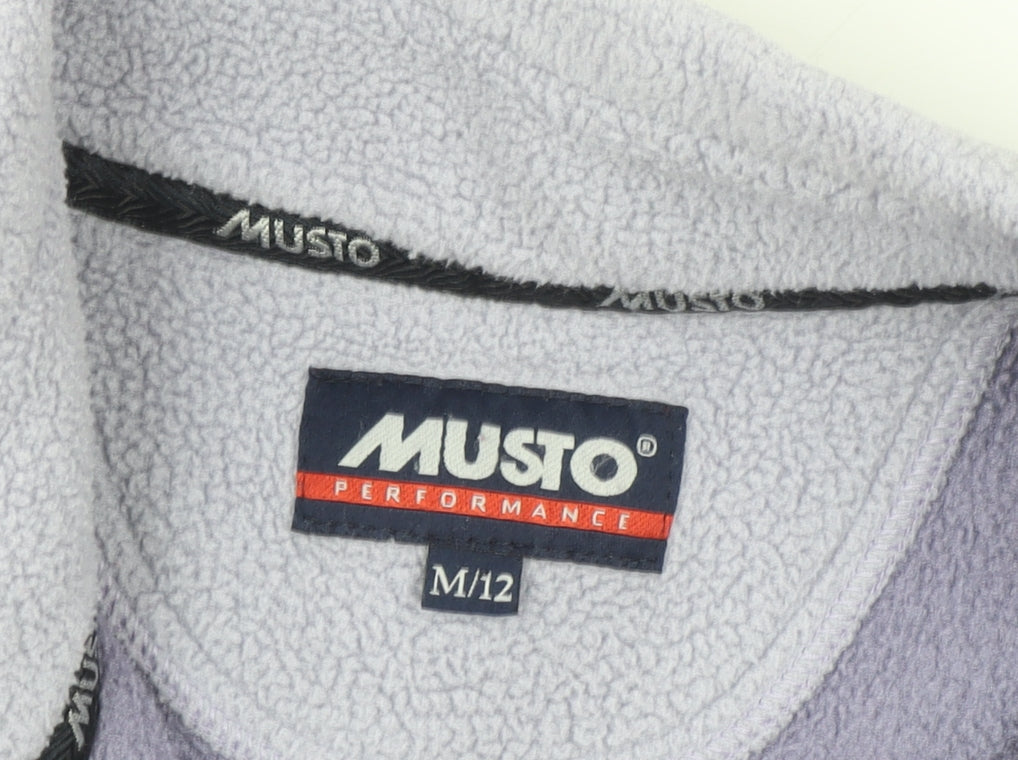 Musto Women's Purple Fleece Waistcoat Size 12 Bodywarmer