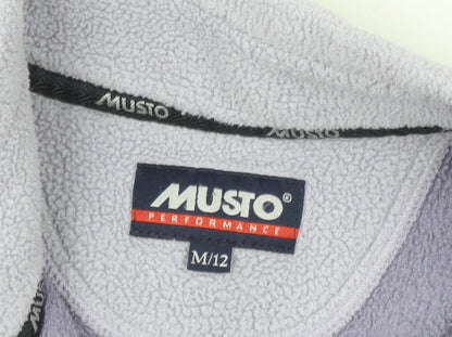 Musto Women's Purple Fleece Waistcoat Size 12 Bodywarmer