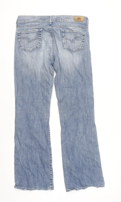 Lee Cooper Blue Bootcut Denim Jeans UK 10 Regular Fit