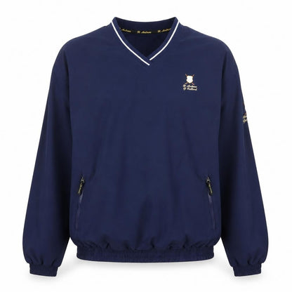 St. Andrews of Scotland Men’s Blue V-Neck Golf Pullover Sweatshirt L
