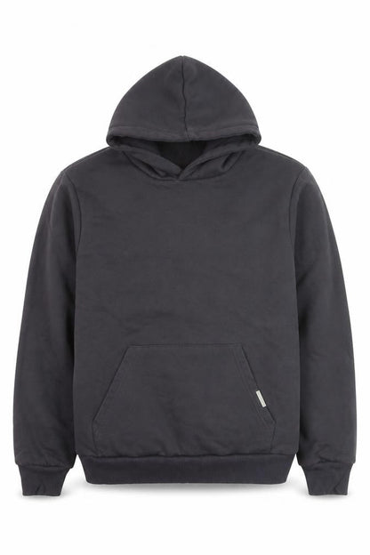 Closure London Men's Black Pullover Hoodie Medium Cotton Blend