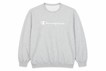 Champion Men's Grey 2XL Crew Neck Pullover Sweatshirt