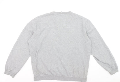 Champion Men's Grey 2XL Crew Neck Pullover Sweatshirt