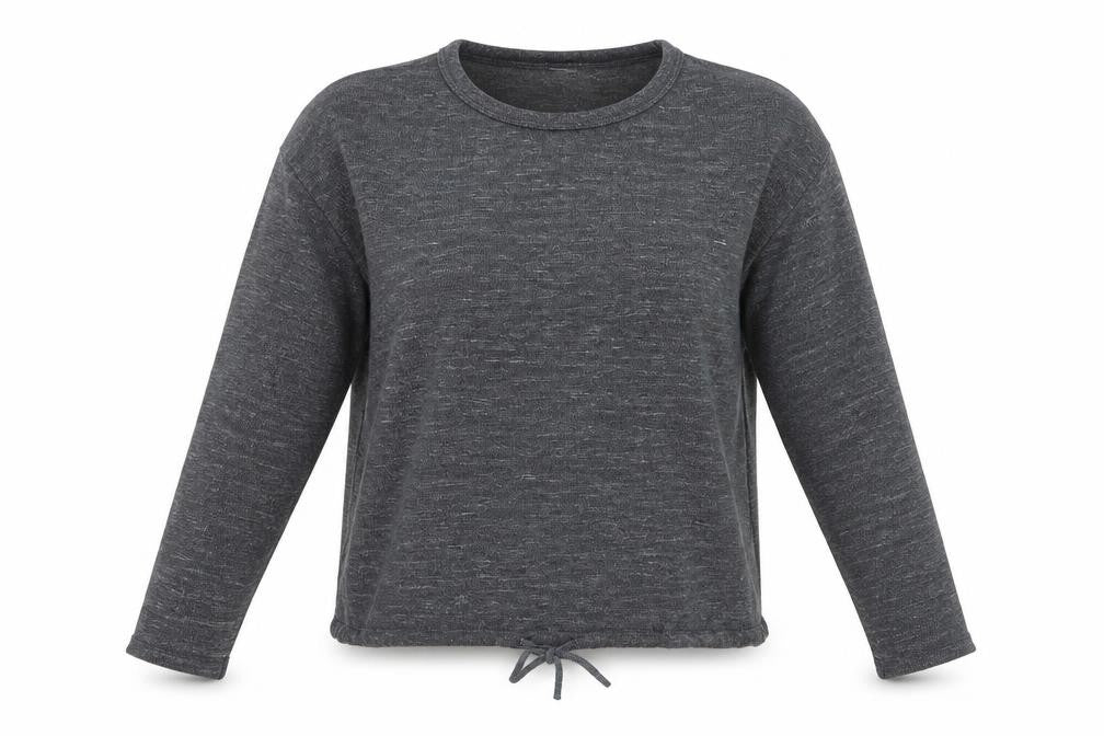 Next Women Grey Pullover Sweatshirt Size 14 Cotton Blend