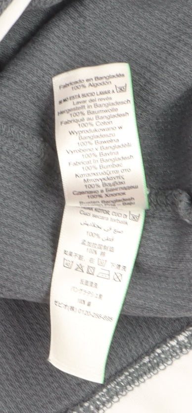 Next Men’s Grey Regular Fit Long Sleeve Cotton Top M