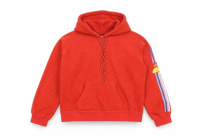 Faherty Boys Red Pullover Hoodie XL Cotton Blend Kangaroo Pocket