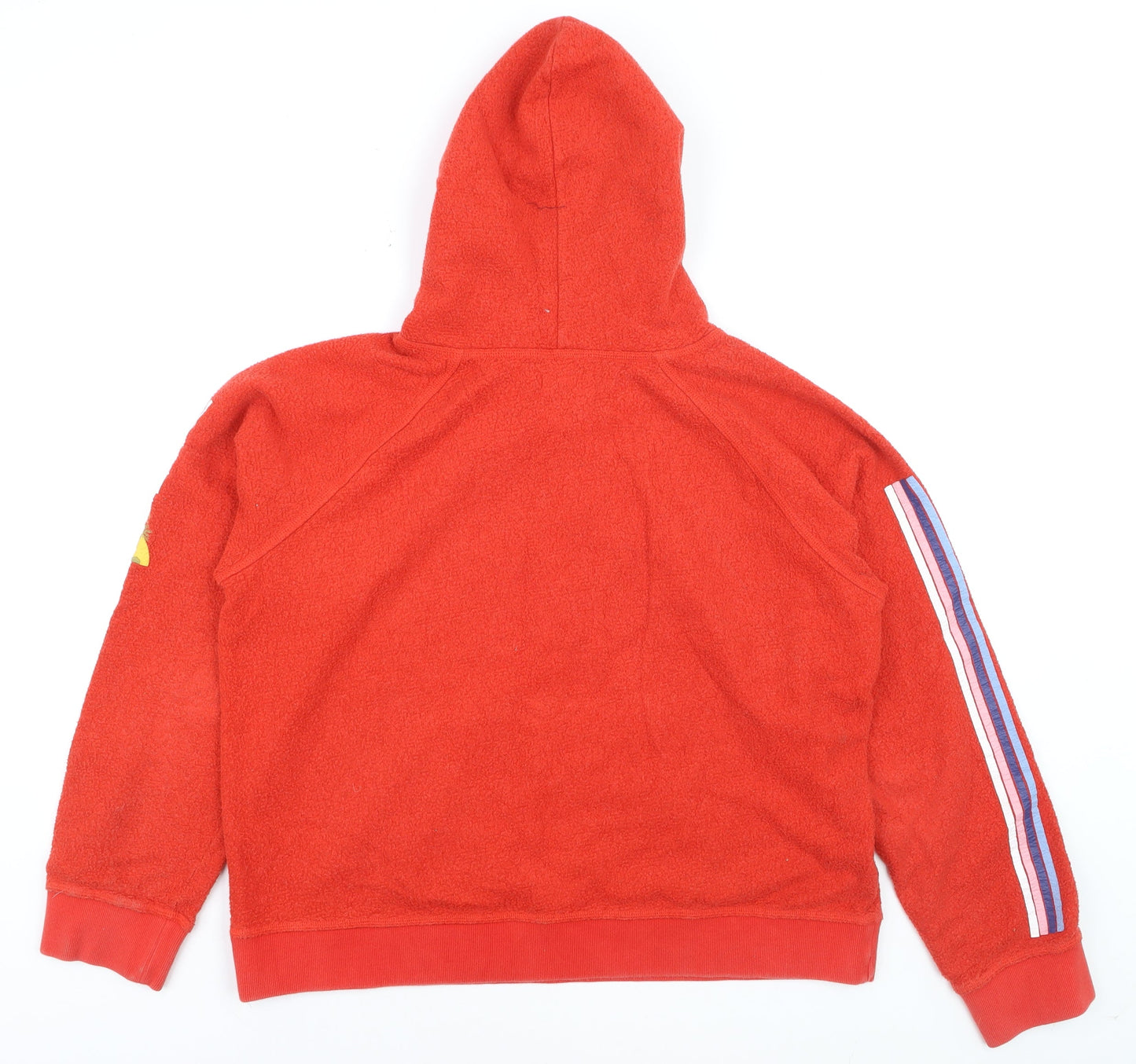 Faherty Boys Red Pullover Hoodie XL Cotton Blend Kangaroo Pocket