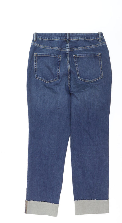 Marks and Spencer Women’s Blue Slim Cropped Jeans Size 12
