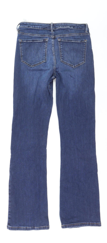 Marks and Spencer Women's Blue Bootcut Regular Fit Jeans Size 10