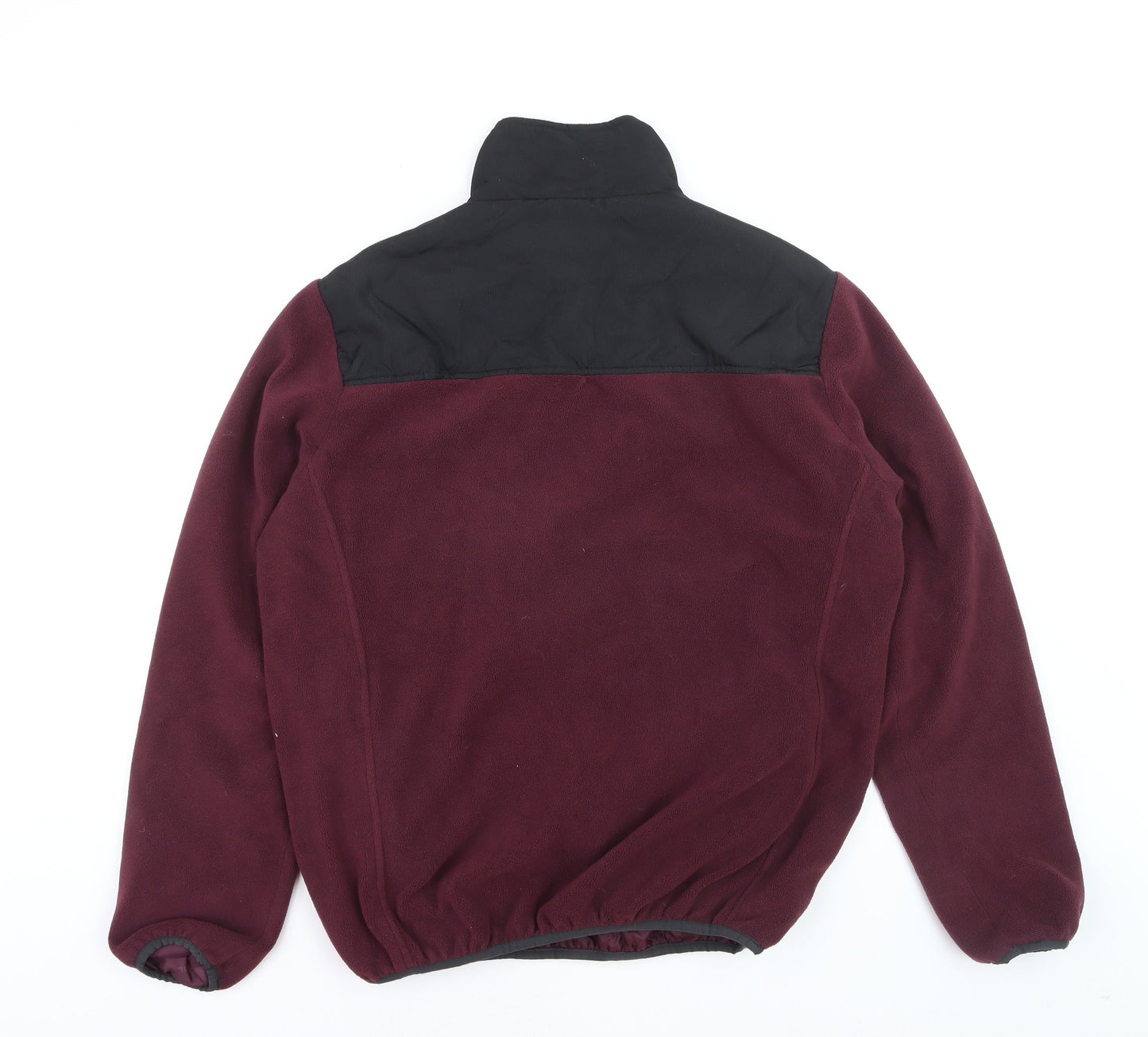 Bench Men’s Brown Fleece 1/4 Zip Activewear Jacket L