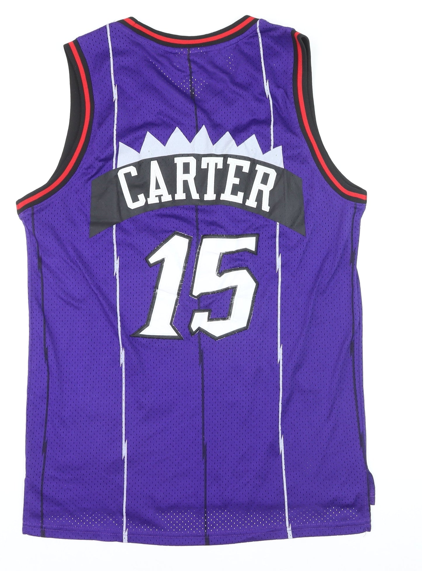 Mitchell & Ness Men’s Purple Raptors 15 Vince Carter Basketball Jersey M