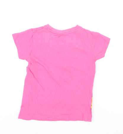 Warner Bros Girls Pink Looney Tunes Tweety & Sylvester T-Shirt 3-4 Years