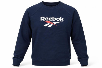 Reebok Classic Unisex Blue XS Crew Neck Pullover Sweatshirt